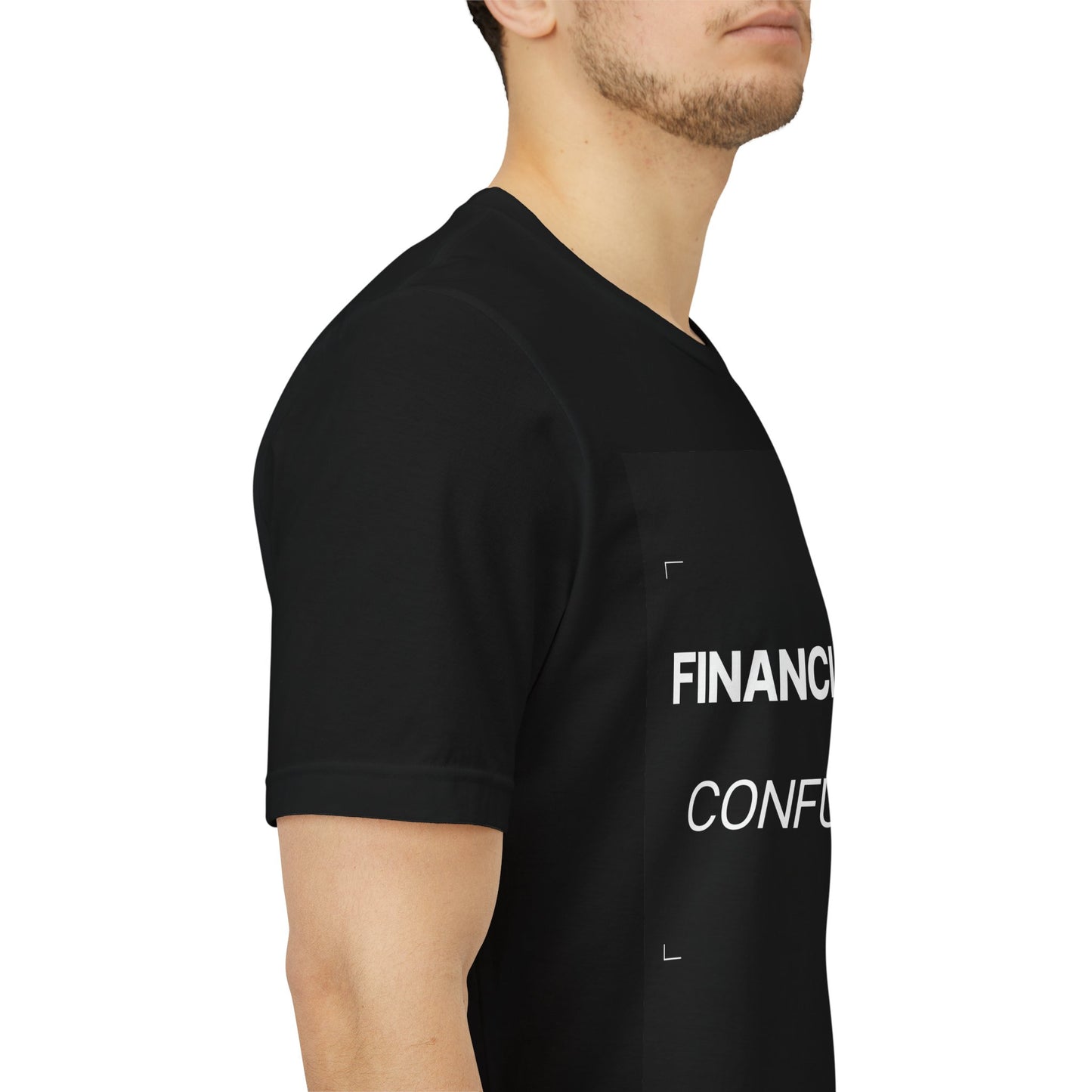 Financially Confused Tee — Funny Personal Finance T‑Shirt
